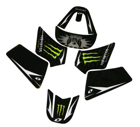 3M Monster Skull Stickers Decal Kit Fairing FOR YAMAHA PEEWEE 50 PW50 PY50 BIKE