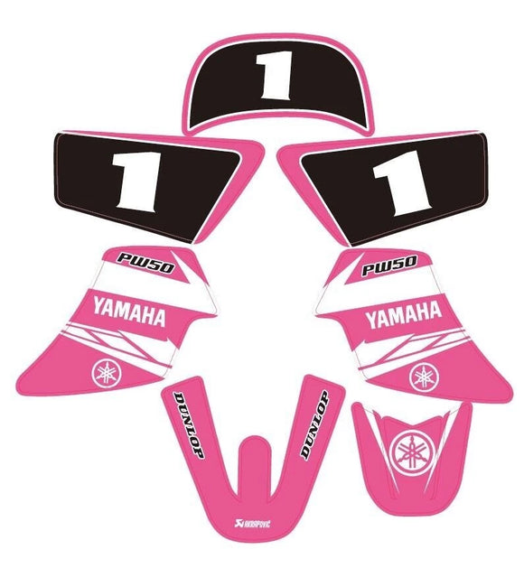 3M MONSTER Decals Graphics Sticker Kit TTR110 Style Fairing PIT PRO Di - Foto 3