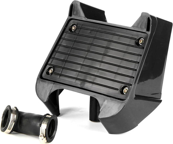 BLACK 32mm Air Filter Cleaner Box YAMAHA PY80 PW80 PEEWEE 80 PIT TRAIL DIRT BIKE