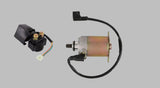 Starter Motor + Relay Solenoid Kit for GY6 125cc 150cc ATV Quad Dirt Bike Scooter Buggy
