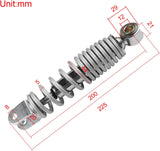 PAIR REAR ABSORBER SHOCK SUSPENSION SHOCKER FOR YAMAHA PW50 PY50 PEEWEE Yzinger