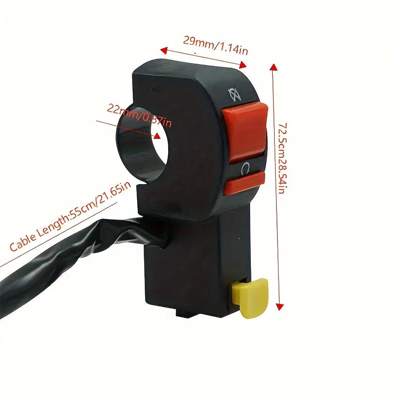 ATV Start Button Plug Kill Switch Start Button Plug Set For Pit Pro - Foto 9