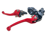 RED CNC Heavy Duty Clutch & Brake Lever Set 125cc 150cc Pit Pro Trail Dirt Bike Alloy