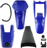 BLUE Plastics Fender Fairing Seat Fuel Tank Yamaha PEEWEE 80 PW80 PY80 DIRT BIKE