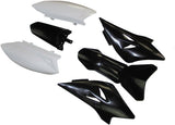 6pcs Black Fender Fairing Plastic Kit For Yamaha TTR50 50cc Dirt Pit Bike