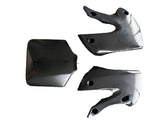 Black Plastics Kit Fender Body Work Fits KAWASAKI KLX110 (2002-2009) KX65 Dirt Pit Bike