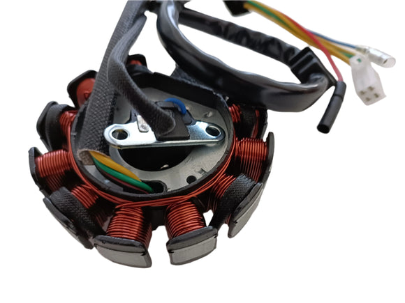 11 Coil Pole Magneto Flywheel Stator for GY6 125cc 150cc PIT Quad Dirt Bike ATV Buggy