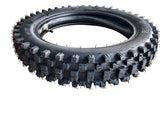 90/100-14 Rear Knobby Tyre + Inner Tube 14” Bigfoot Pit Bike 125cc 140cc Dirt Bike