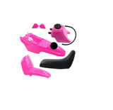 NEW PINK Plastics Kit Set + Fuel Tank & Seat For Yamaha PW50 PeeWee 50 PY50 Kids Dirt Bike