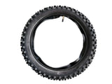 Front 2.75-14 + Rear 3.00-12 Knobby Tyre Set with Tubes Pit Bike Dirt Bike