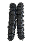 2 Sets Front Rear Tyre Tube 2.50-10" For Yamaha 1981-2018 PW50 PeeWee50 QR50