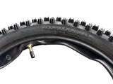 Front 2.75-14 + Rear 3.00-12 Knobby Tyre Set with Tubes Pit Bike Dirt Bike