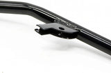 ALLOY BLACK HANDLEBAR + HAND GRIPS SET FOR YAMAHA PW50 PY50 PEEWEE 50 DIRT BIKE