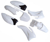 White Plastics Body Kit Seat Fuel Tank Fits Yamaha TTR110 2008-2026 Dirt Pit Bike