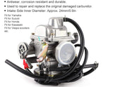 Electric Choke Auto 24mm Carb Carby Carburetor GY6 125 150cc Quad Bike ATV Buggy