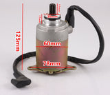 9 Tooth Start Starter Motor GY6 125cc 150cc quad atv bike buggy Moped Scooter