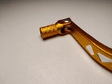 GOLD 11mm CNC Heavy Duty Gear Lever Shifter Handle 110cc 125cc PIT PRO QUAD DIRT BIKE