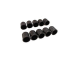 10 x Black Wheel Tyre Tire Valve Stems Cover Screw Air Caps Car Truck MotorBike