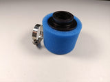 BLUE 37mm 38mm Foam Air Filter Pod Cleaner PIT PRO Quad Dirt Bike ATV Buggy