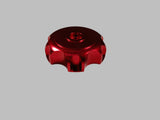 RED Alloy Gas Fuel Petrol Tank Cap + Breather 110cc 125cc PIT Trail Dirt Bike