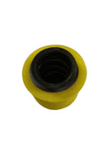 YELLOW 41mm 42mm Bent Angled Foam Air Filter Pod PIT Quad Dirt Bike ATV Buggy