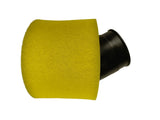 YELLOW 41mm 42mm Bent Angled Foam Air Filter Pod PIT Quad Dirt Bike ATV Buggy