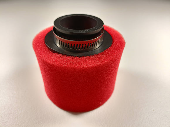 RED 37mm 38mm Foam Pod Air Filter Cleaner 125cc PIT PRO Quad Dirt Bike ATV Buggy