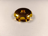 GOLD Alloy Gas Fuel Petrol Tank Cap + Breather 110cc 125cc PIT Trail Dirt Bike