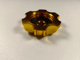 GOLD Alloy Gas Fuel Petrol Tank Cap + Breather 110cc 125cc PIT Trail Dirt Bike