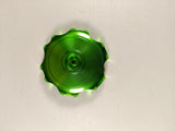 GREEN Alloy Gas Fuel Petrol Tank Cap + Breather 110cc 125cc PIT Trail Dirt Bike