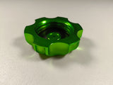 GREEN Alloy Gas Fuel Petrol Tank Cap + Breather 110cc 125cc PIT Trail Dirt Bike