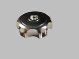 Silver Alloy CNC Gas Fuel Petrol Tank Cap+ Breather 110cc 140 125cc PIT Trail Dirt Bike