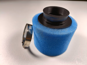 BLUE 41mm 42mm Foam Air Filter Pod Cleaner 150cc PIT Quad Dirt Bike ATV Buggy