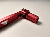 RED 11mm CNC Heavy Duty Gear Lever Shifter Handle 110cc 125cc PIT PRO QUAD DIRT BIKE