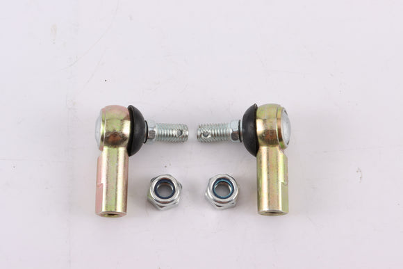 Pair 10mm Bolt Tie Rod End Ball Joiner 110cc Quad Dirt Bike ATV Buggy Go Kart