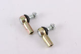 Pair 10mm Bolt Tie Rod End Ball Joiner 110cc Quad Dirt Bike ATV Buggy Go Kart