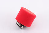 RED 37mm 38mm Bent Angled Foam Pod Air Filter 125cc PIT Quad Dirt Bike ATV Buggy