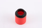 RED 37mm 38mm Bent Angled Foam Pod Air Filter 125cc PIT Quad Dirt Bike ATV Buggy