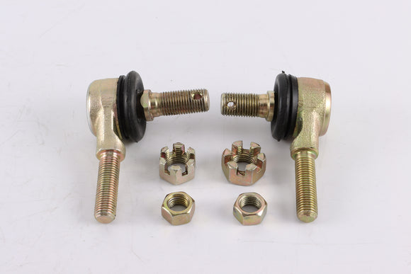 Pair 12mm Bolt Tie Rod End Ball Joiner 110cc 125cc Quad Dirt Bike ATV Buggy