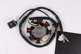 8 Coil Pole Magneto Flywheel Stator GY6 125cc 150cc PIT Quad Dirt Bike ATV Buggy