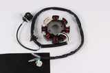 8 Coil Pole Magneto Flywheel Stator GY6 125cc 150cc PIT Quad Dirt Bike ATV Buggy