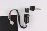 4 Wire Ignition Key Barrel Switch 50cc 110cc 125cc 150cc PIT Quad Dirt Bike ATV