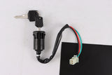 4 Wire Ignition Key Barrel Switch 50cc 110cc 125cc 150cc PIT Quad Dirt Bike ATV