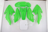 GREEN Plastics Fairing Fender Kit CRF50 110cc 125cc140cc PIT PRO Trail Dirt Bike