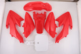 RED Plastics Guard Fairing Fender Kit CRF50 110cc 125cc PIT PRO Trail Dirt Bike