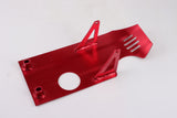 Red  Engine Alloy Bash Plate Guard 70cc 110cc 125cc 140cc 150cc PIT PRO TRAIL DIRT BIKE