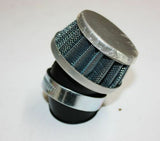 35mm Bent Angle Pod Air Filter Cleaner 50cc 110cc PIT Pocket Quad Dirt Bike ATV